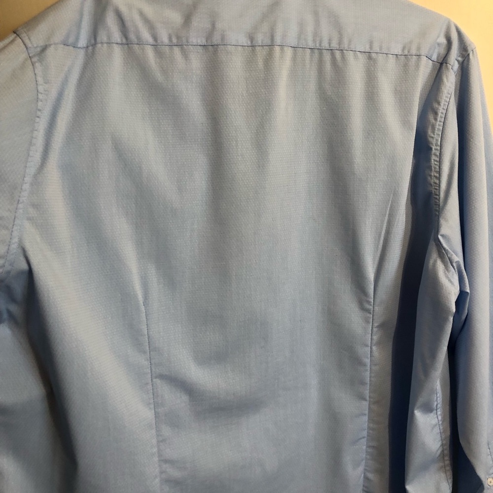 Report Collection, Blue, Double Cuff Button Down - image 6